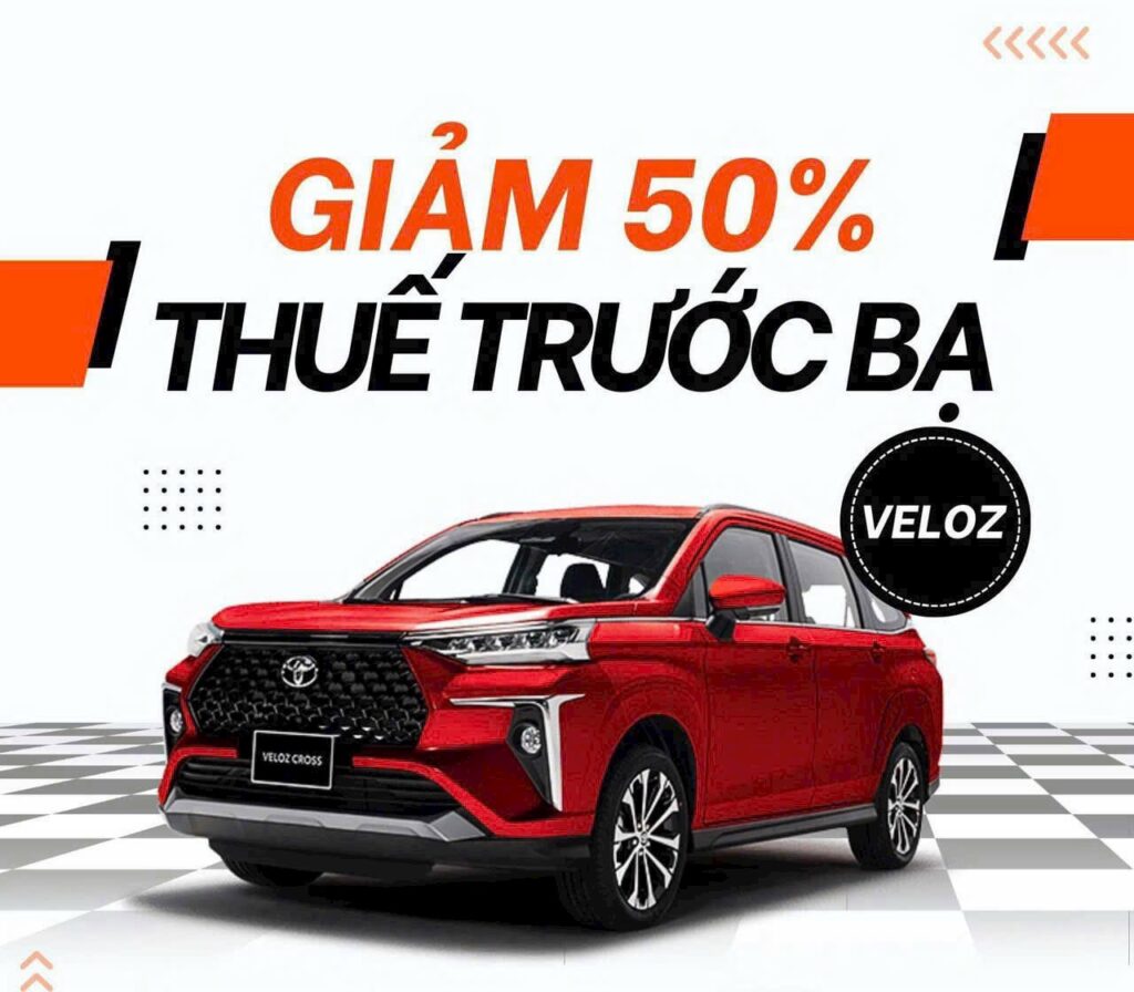 Ảnh chương trình khuyến mại Toyota Veloz